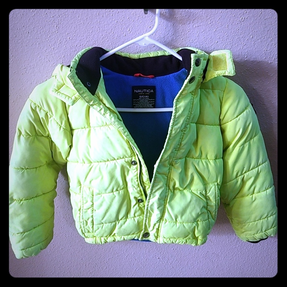 Nautica Boys Warm Puffer Winter Coat